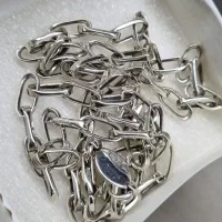 زنجیر نقره ۶۰سانت