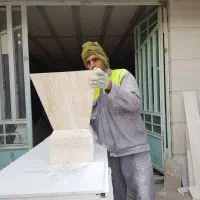 آجری سنگ نمای رومی و ساده|خدمات پیشه و مهارت|خرم‌آباد, |دیوار