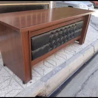 میز اداری جلو چرم میز کارمندی میز منشی میز کنفراس