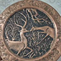 سینی یا دیوار کوب مسی