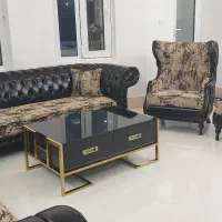 مبل چستر ۸ نفره چرمی