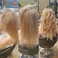 اکستنشن طبیعی و ترمیم  مو در مرکز شهر