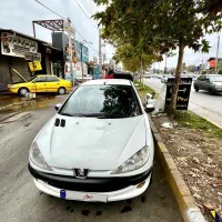 206 سفید مدل 90|خودرو سواری و وانت|بابل, |دیوار