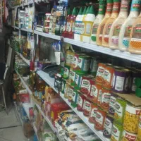 قفسه و یخچال مغازه