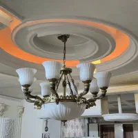 لوستر هشت شاخه خیلی خوشگل و تمیز