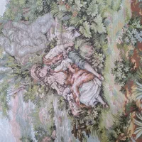 پارچه مبلی فرانسه اصل مدل کوپلنی طرح فرشته.سلطنتی|مبلمان خانگی و میز عسلی|تهران, کیانشهر|دیوار