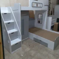 اکیپ سازنده تختهای چندکاره،دوطبقه،سه نفره،چهارنفره|تخت و سرویس خواب|قم, شاه ابراهیم|دیوار