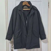 پالتوی برند هاکوپیان  دردو رنگ طوسی و مشکی سایز52