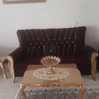 مبل هفت نفره به همراه عسلی|مبلمان خانگی و میز عسلی|پاکدشت, شهرک انقلاب|دیوار