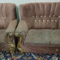 مبل سالم رنگ قهوه ای