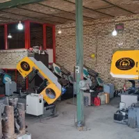 اره نواری فولاد بر،تک ودومحور