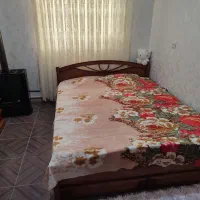 یک دست تخت دو نفره بهمراه پاتختی