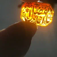 سنگ عقیق سرخ حکاکی شده