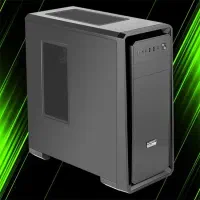 کیس گیمینگ با گرافیک ۱۶گیگ وپرینترhp