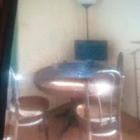 میزصندلی روسی انتیک|میز و صندلی غذاخوری|هشتگرد, هشتگرد قدیم|دیوار