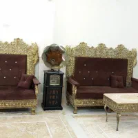 ناهار خوری برنز مبل و جلو مبلی|مبلمان خانگی و میز عسلی|قم, شهدا|دیوار