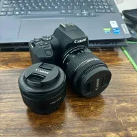 دوربین کانون 250D همراه لنز 50mm