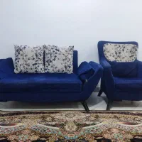 مبل ۷ نفره سرمه ای