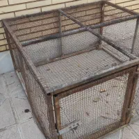 قفس ۱×۱ با تخفیف ویژه تا ساعت ۱۲ امشب|لوازم جانبی حیوانات|میبد, |دیوار