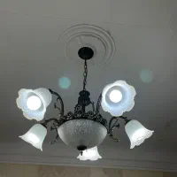 لوستر کلاسیک ۴ عدد