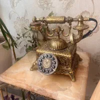 برنز میز و تلفن اصل به شرط|میز تلفن|کرمانشاه, |دیوار