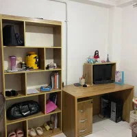 میز کامپیوتر و قفسه