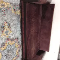 فروش مبل سه نفره  باعسلی کارکرده