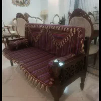 تخت سنتی چوبی