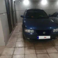 سمند ال ایکسXu7 اسفند ۹۱ آبی سیر متالیک بسیار سالم