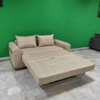 مبل تخت خواب شو تمام فلز|مبلمان خانگی و میز عسلی|تهران, تهرانسر غربی|دیوار