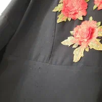 مانتو ماکسی مشکی|لباس|بابل, |دیوار