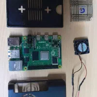 Raspberry Pi 4 4GB RAM رزپری4 گیگ با کیس و ...|قطعات و لوازم جانبی رایانه|تهران, قبا|دیوار