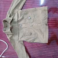 ست پسرونه نخودی رنگ نوی نو مناسب ۷ سال|کفش و لباس بچه|مشکیندشت, |دیوار