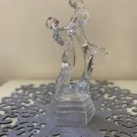 تعدادی ظروف،مجسمه کریستال میوه خوری واجیل خوری اصل|ظروف سرو و پذیرایی|تهران, دهکده المپیک|دیوار