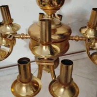 لوستر برنجی|لوستر و چراغ آویز|تهران, شهرک شهید باقری|دیوار