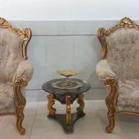 ست مبلمان ۹نفره و میزغذاخوری ۶نفره و بوفه|مبلمان خانگی و میز عسلی|دلیجان, |دیوار
