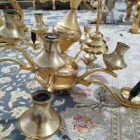 لوستر برنز 5شاخه|لوستر و چراغ آویز|تهران, بهداشت|دیوار