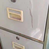 فایل فلزی چهار کشور قفل دار دوبل ریل