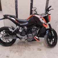 موتور ktm دوک ۲۰۰ cc  مدل 95|موتورسیکلت|پاکدشت, |دیوار