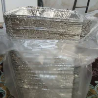 ظرف آلومینیومی یک بار مصرف|ظروف نگهدارنده، پلاستیکی، یک‌بارمصرف|اقبالیه, |دیوار