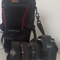 دوربین 6D کانن لنز 24-105در حد نو