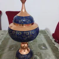 جا شکلاتی مسی طرح دار