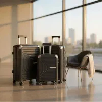 انواع چمدان مسافرتی فول آپشن|کیف، کفش، کمربند|زنجان, |دیوار