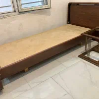 تخت ۱ نفره چوبی