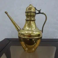 ظرف قدیمی برنجی