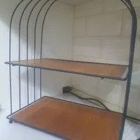 استند جا سماوری و دکوری|آب‌چکان و نظم‌دهنده ظروف|قم, شاه سید علی|دیوار