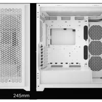 کیس کورسیر CORSAIR 5000D Core AIRFLOW سفید|قطعات و لوازم جانبی رایانه|تهران, امجدیه (خاقانی)|دیوار