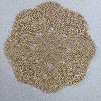 رومیزی قلاب بافی