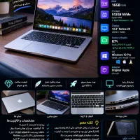 مک بوک پرو 2015 کیفیت بالا رم 16 و 512ssd 2K