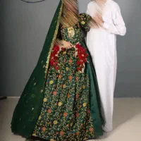 لباس مجلسی سبز